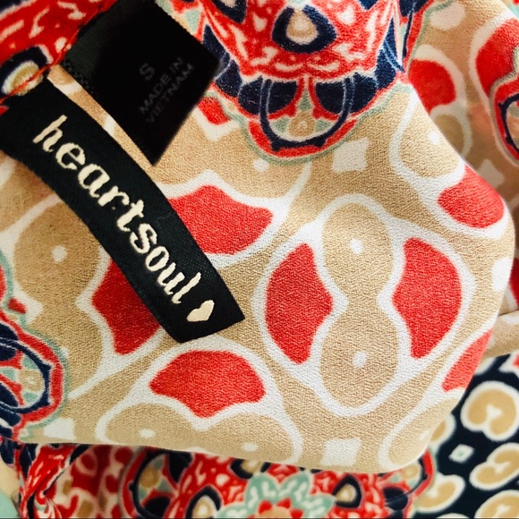 HEARTSOUL V-Neck Sheer Top - Picture 6 of 6